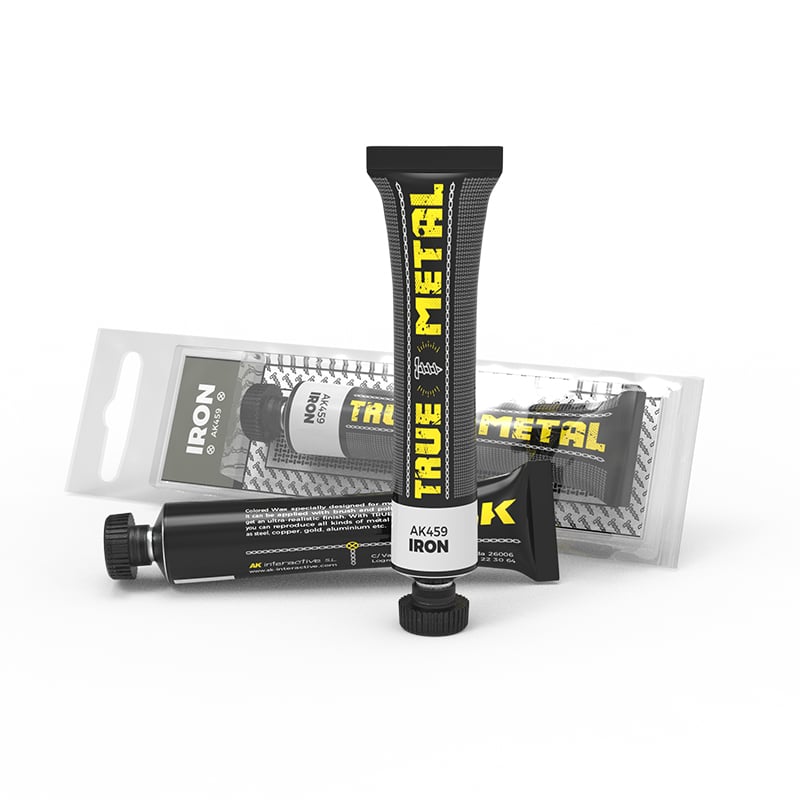 True Metal Iron by AK Interactive AKI 459