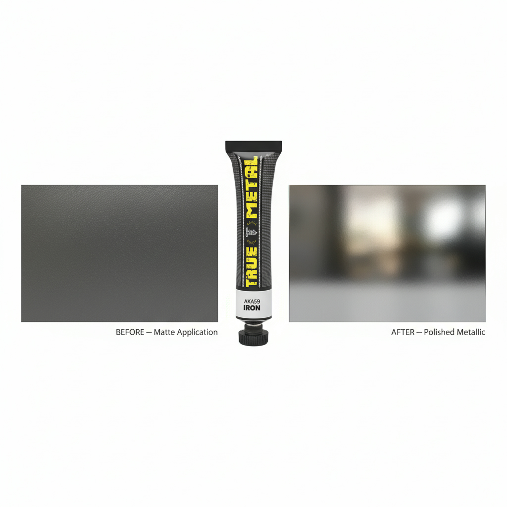 True Metal Iron by AK Interactive AKI 459