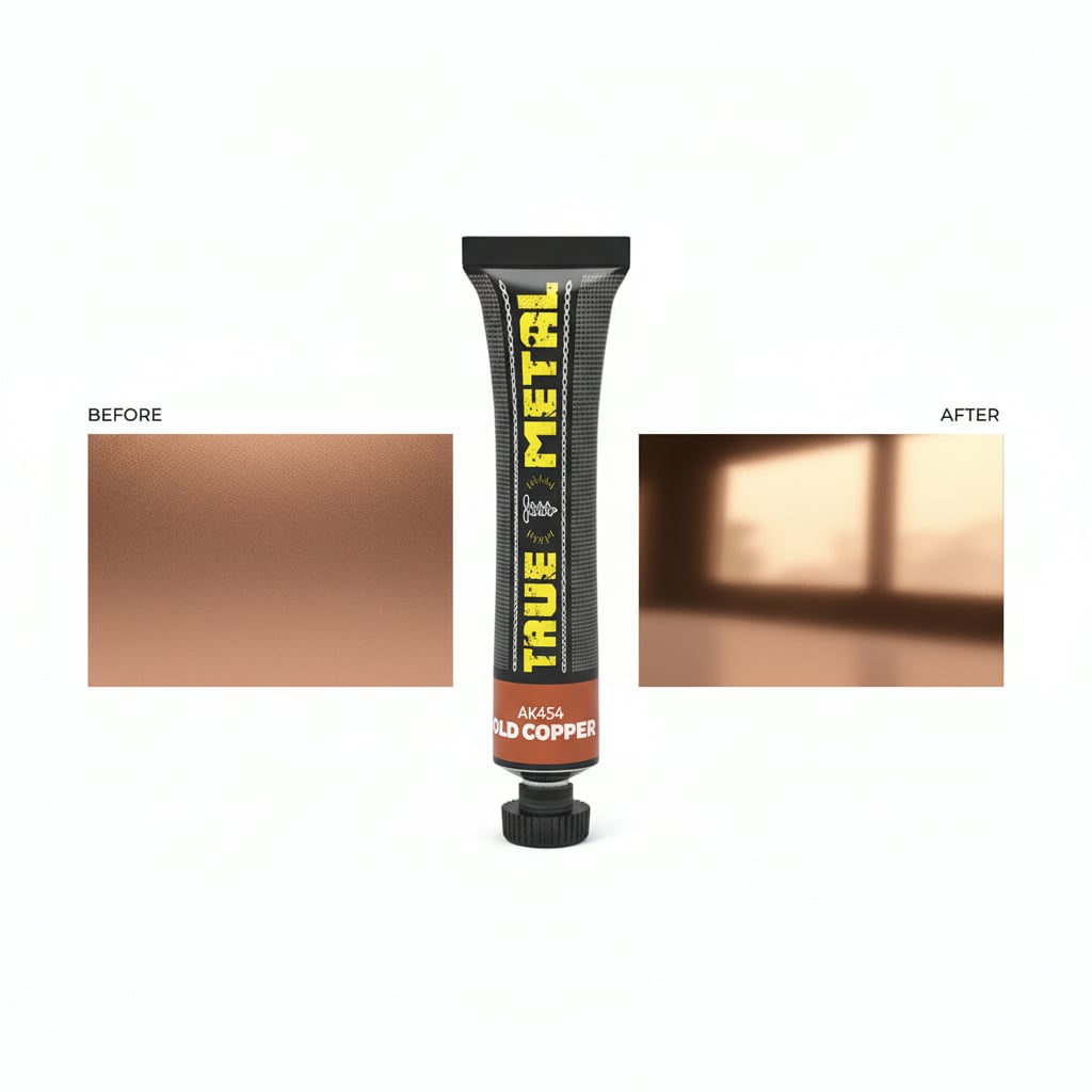 True Metal Copper by AK Interactive AKI 454