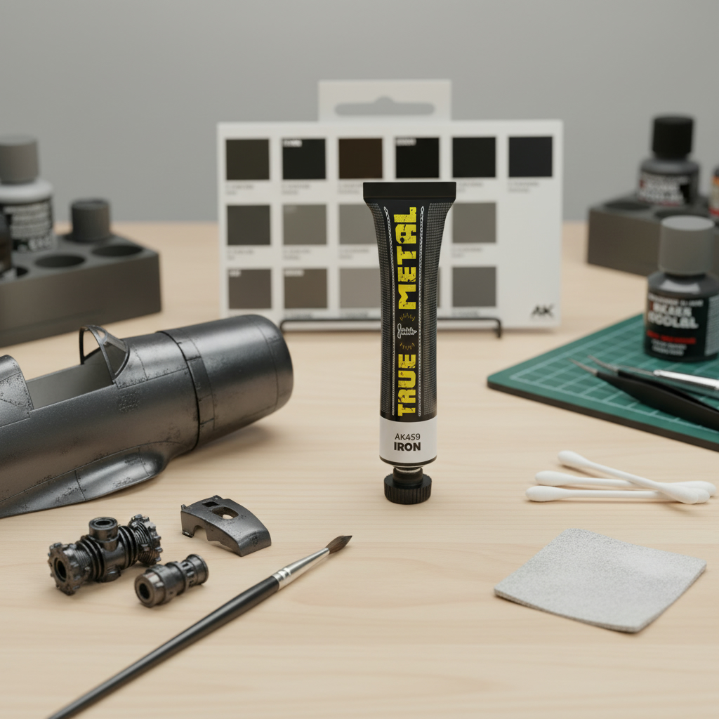 True Metal Iron by AK Interactive AKI 459