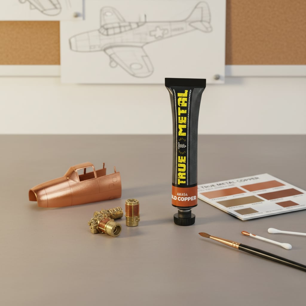 True Metal Copper by AK Interactive AKI 454