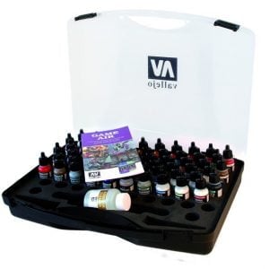 Vallejo Model Air Paint Set in Plastic Storage Case (72 Colors