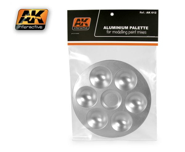 Aluminum Pallet 6 wells AK Interactive AKI-612