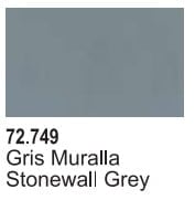Vallejo Game Air Color Colour Stonewall Grey Gray 72-749