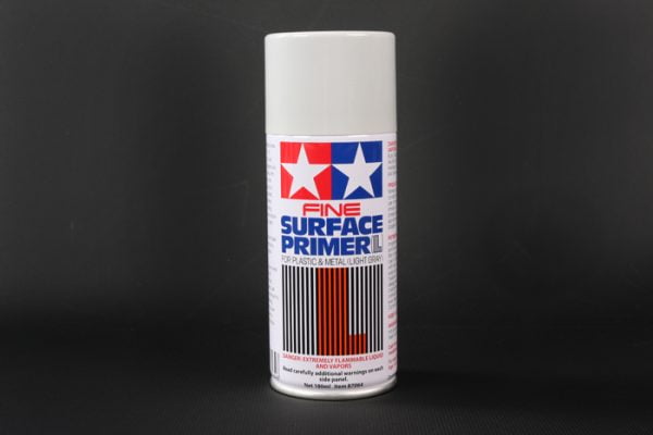 Tamiya Fine Surface Primer Light Gray Grey 87064 180ml