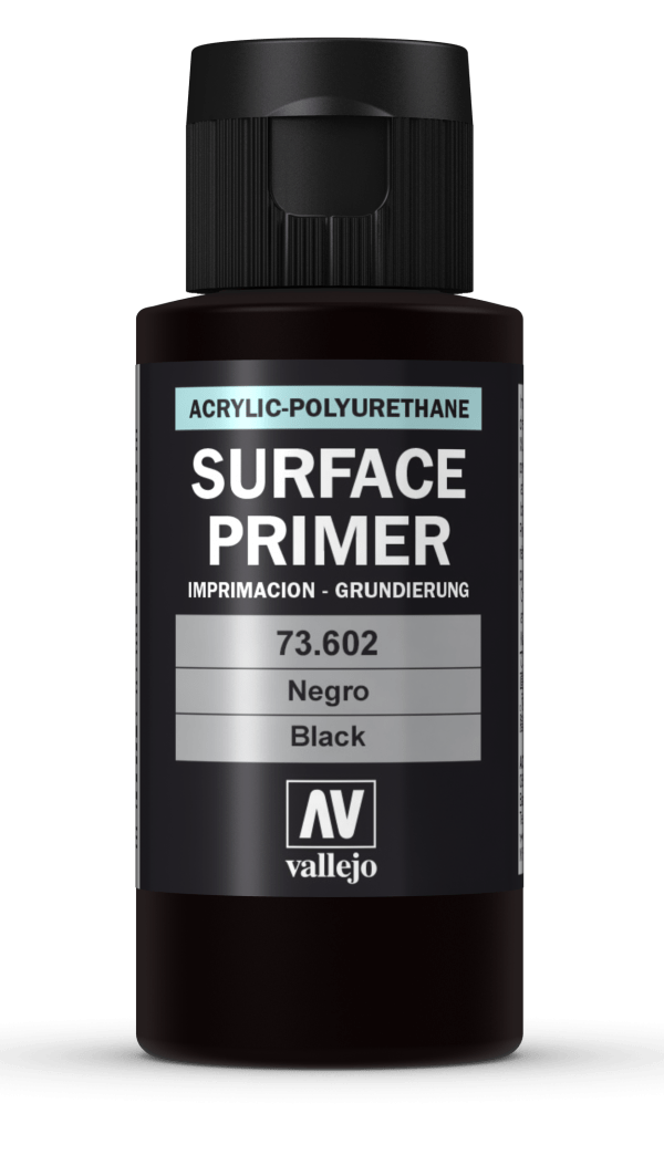 60ml Vallejo Primer Modèle Couleur Couleur 73602 Noir