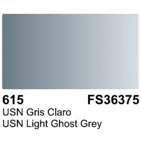 60ml Vallejo Primer Modèle Couleur Couleur 73615 USN Light Ghost Grey Grey
