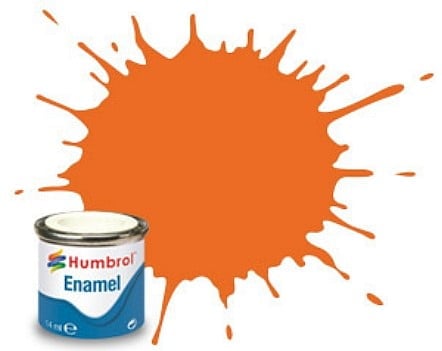 46 Matt Orange Humbrol Enamel Paint