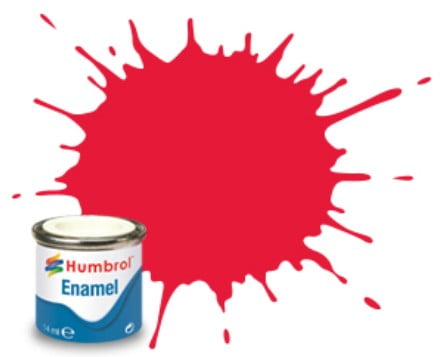 238 Arrow Red Gloss Humbrol Enamel Paint