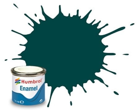 239 British Racing Green Gloss Humbrol Enamel Paint