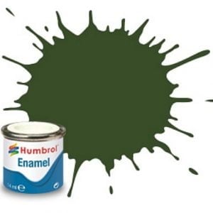 244 RLM73 Green Matt Humbrol Enamel Paint