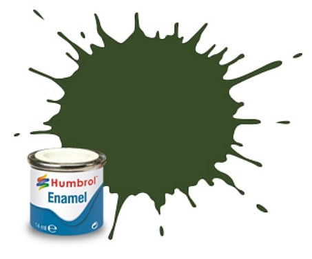 244 RLM73 Green Matt Humbrol Enamel Paint