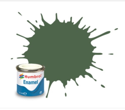 252 RLM82 Olive Green Matt Humbrol Enamel Paint