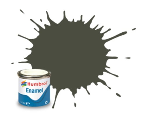 253 RLM83 Dark Green Matt Humbrol Enamel Paint