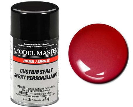 Model Master Spray Paint Chart