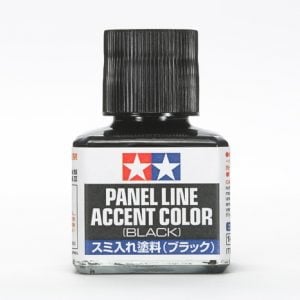 Black Tamiya Panel Line Accent Color 87131