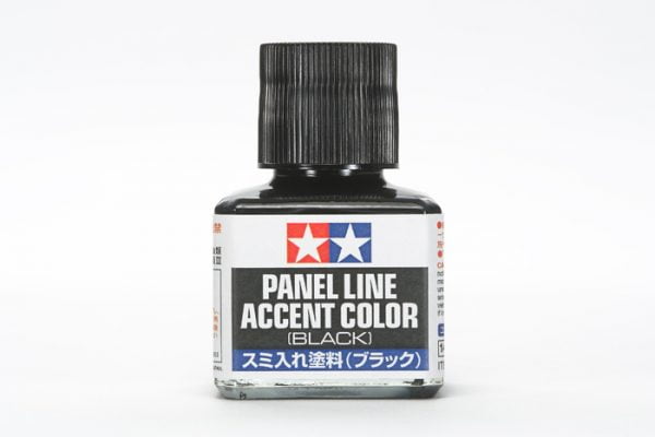 Black Tamiya Panel Line Accent Color 87131
