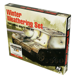 Ensemble de vieillissement hivernal par Vallejo 72220