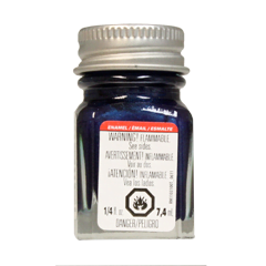 Testors Enamel Paint 1109 Arctic Blue Metallic