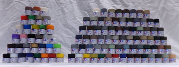 Full Set of 33 X and 73 XF Tamiya Acrylic Paints