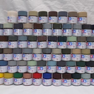 Full Set of 73 XF Tamiya Acrylic Paints