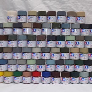 Ensemble complet de 73 peintures acryliques XF Tamiya