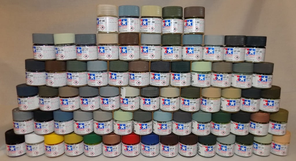Full Set Of 66 XF Tamiya Colours Full Set Of 66 XF Tamiya Colours