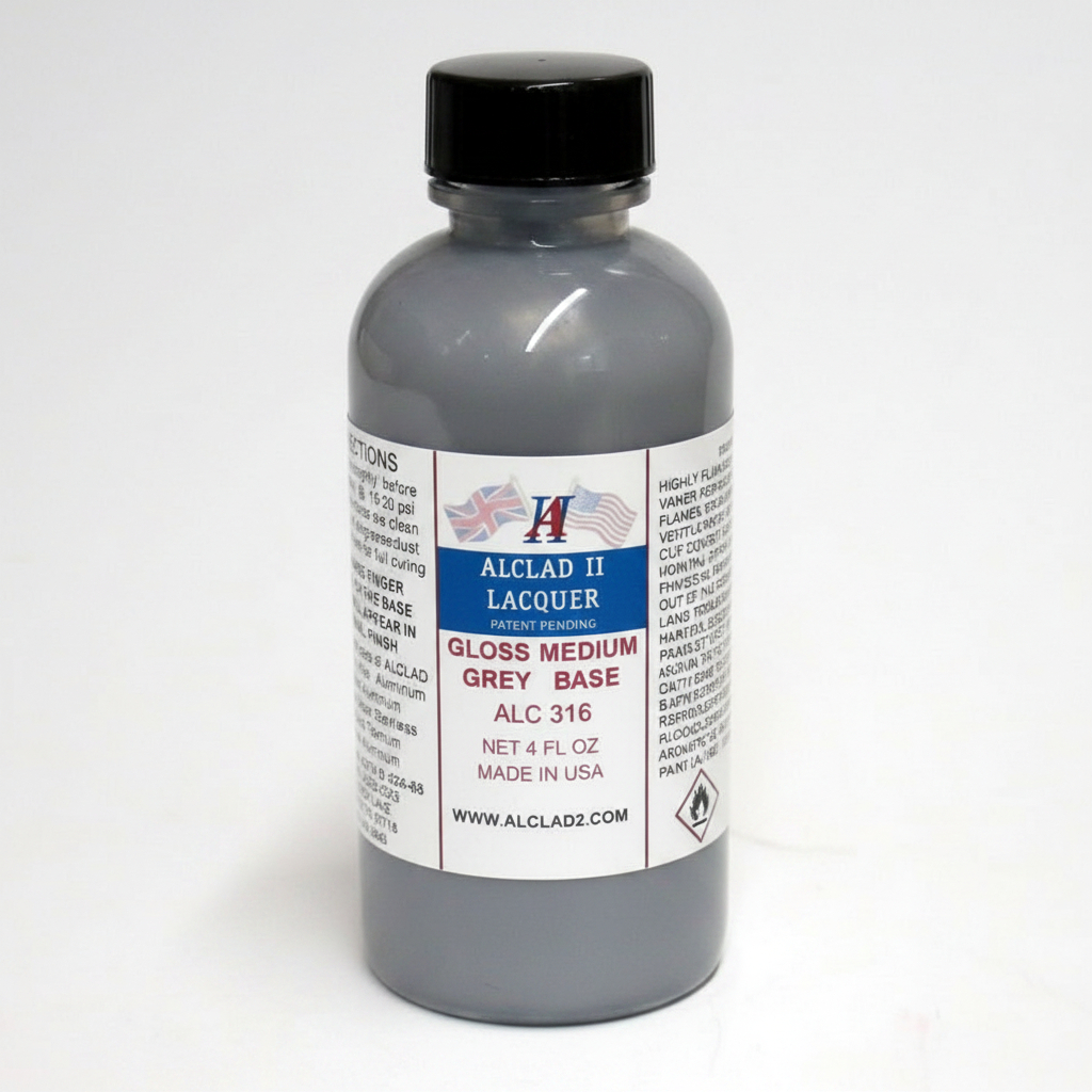 Alclad II ALC 316 Gris moyen brillant Base grise
