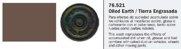 Modèle Wash for Weathering par Vallejo Oiled Earth 76521