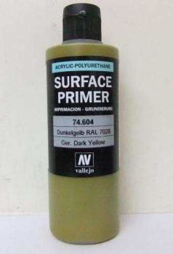 Vallejo Surface Primer - Ger Dark Yellow 60 ml