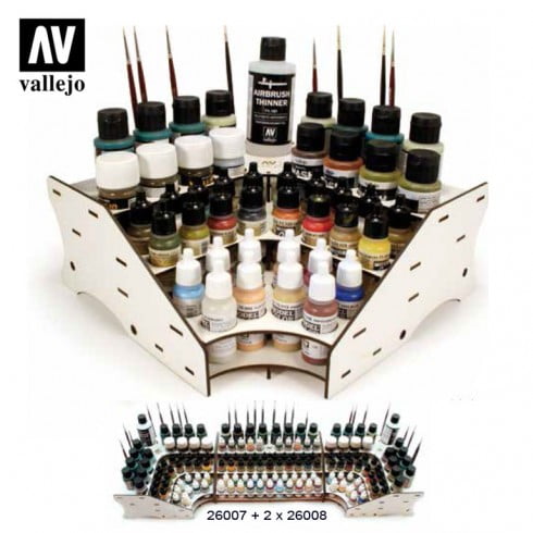 Full Vallejo Paint Stand Corner Module VAL 26008