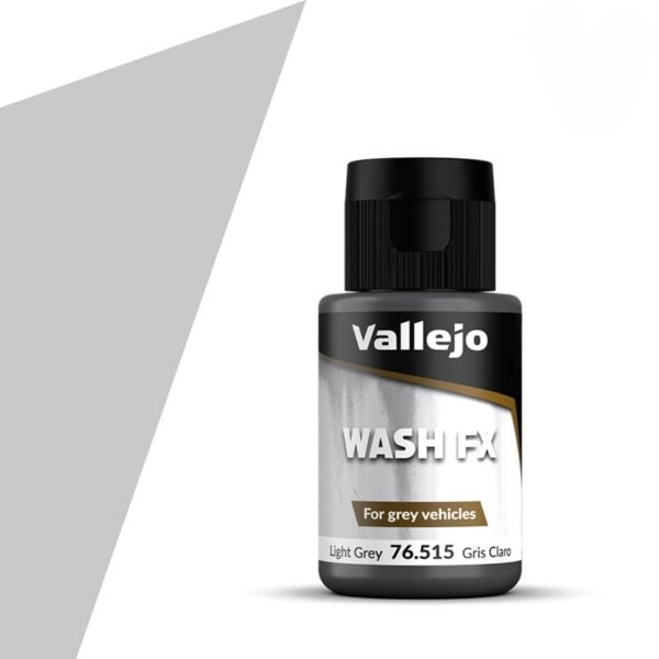 Vallejo Wash FX Light Grey Gray 76515
