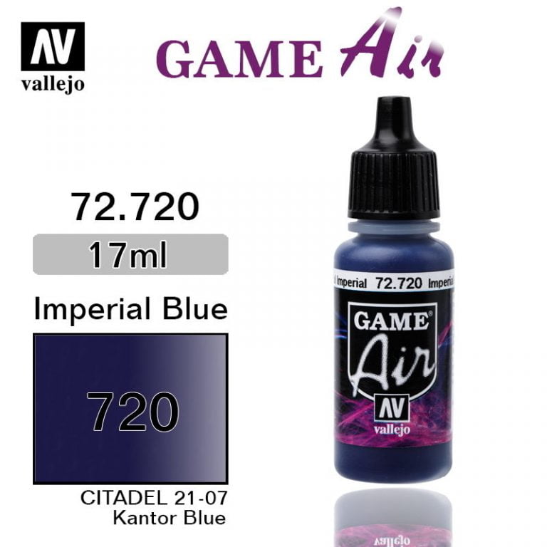 Vallejo Game Air Color Colour Imperial Blue 72720