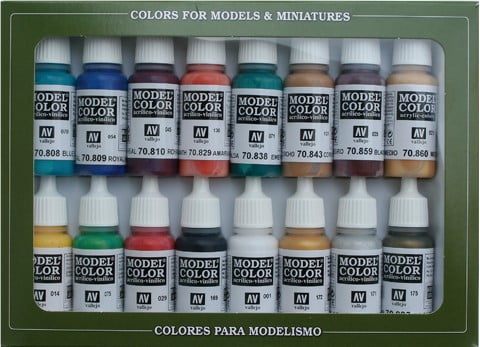 Medieval Colors Paint Set by Vallejo 70142