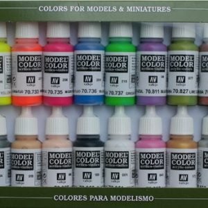 Wargame Lot de 16 peintures spéciales par Vallejo 70112