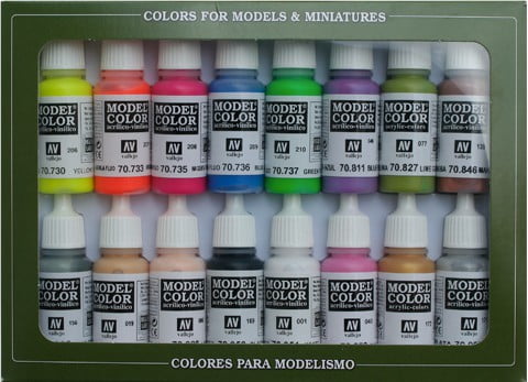 Wargame Special Paint Set of 16 by Vallejo 70112