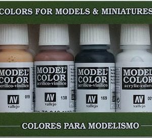 Wargames Basics Paint Set of 8 by Vallejo 70103