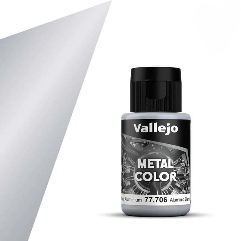 Vallejo Metal Color White Aluminum 77706