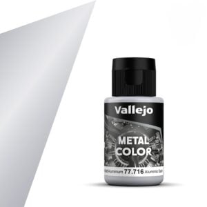 Vallejo Metal Color Semi Matt Aluminum 77716