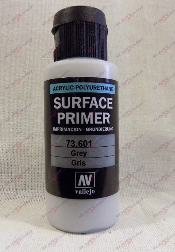 60ml Vallejo Primer Model Color Colour 73601 Grey Gray