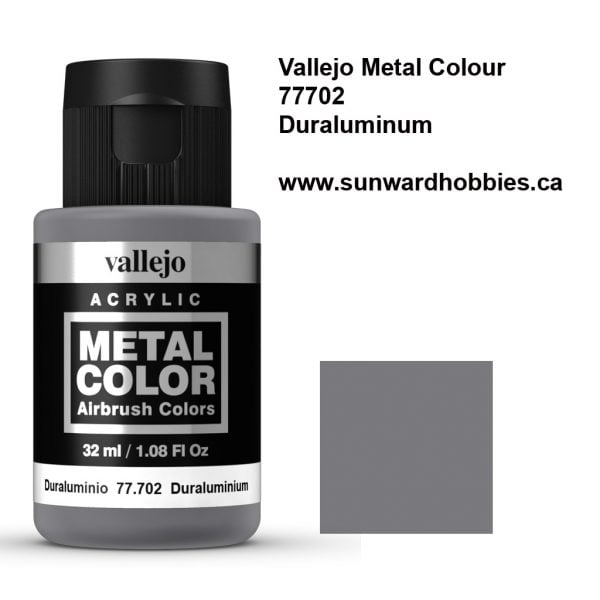 Duraluminum Metal Color Colour by Vallejo 77702