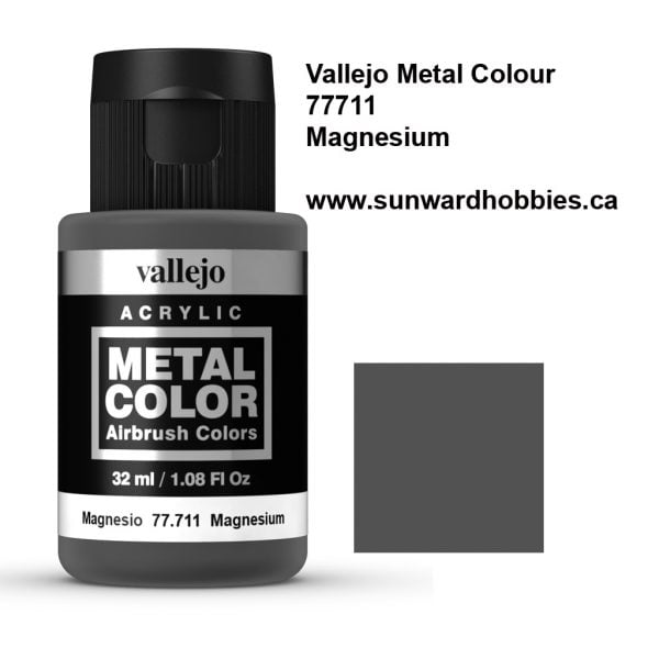 Magnesium Metal Color Colour by Vallejo 77711