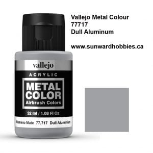 Dull Aluminum Metal Color Colour by Vallejo 77717