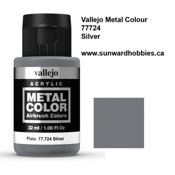 Couleur Métal Argenté Color by Vallejo 77724