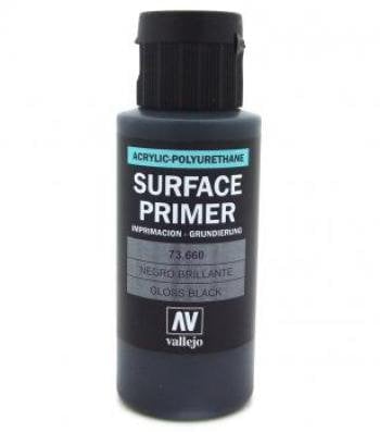 Gloss Black Primer by Vallejo 73660 60ml