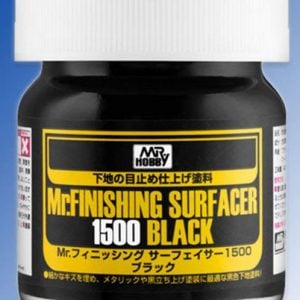 Mr Finishing Surfacer Black 1500 by Mr Hobby Gunze 40ml GUZ-SF288 SF288