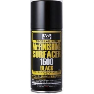 MR Finishing Surfacer 1500 Black Spray GUZ-B526 B526