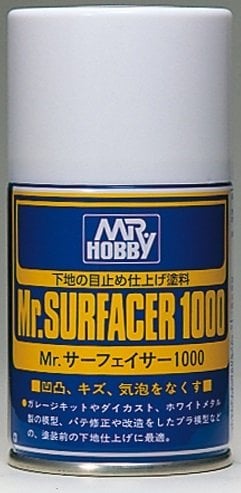 Mr Surfacer 1000 Spray 100ml by Mr Hobby GUZ-B505 B505