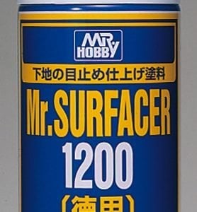 Mr Surfacer 1200 Spray 170ml by Mr Hobby Gunze GUZ-B515 B515