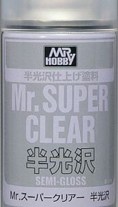 Mr Super Clear Semi Gloss 67ml Spray GUZ-B516 B516